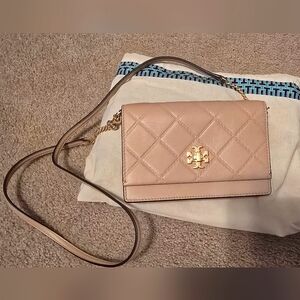 Tory Burch Quilt Flap Mini Messenger Style Crossbody